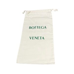 Bottega Veneta Logo Dust Bag Drawstring Bag 8.5" x 16"